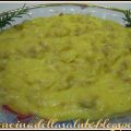 Polenta con ceci e salsiccia