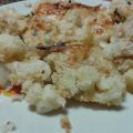 Cavolfiore gratin con acciughe