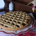 Torta rustica con marmellata di prugne