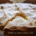 Un classico : crostata con crema e mele !