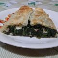 Strudel spinaci, asiago e prosciutto