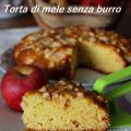 Torta di mele senza burro