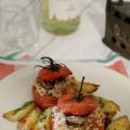Pomodori ripieni di riso e cozze