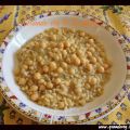 Minestra di cereali e ceci