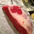 TAGLIATA DI SOTTOFILETTO DI  MANZO CON CARCIOFI