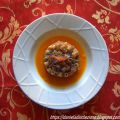Ditali con pancetta e cavolo viola su crema di[...]