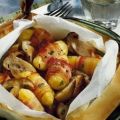 Patate e speck al cartoccio
