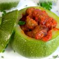 CESTINO VERDE CON POLPETTINE