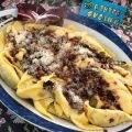 CARAMELLE di RADICCHIO con SALAME