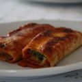 Cannelloni ricotta e spinaci al burro e oro