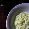 Poche parole & Risotto zucchine e ricotta