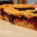 Crostata Autunnale all'Uva e Prugne