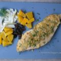 Pesce spada in agrodolce con arance finocchi e[...]