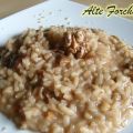 RISOTTO AI FUNGHI PORCINI E NOCI