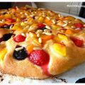 Focaccia dolce alla frutta