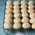 Lemon Crinckle Cookies