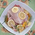 Pollo al limone con chips di patate viola[...]