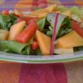 INSALATA DI ANGURIA, MELONE E BANANA