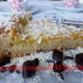 Torta con crema al limone senza lattosio