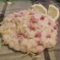 RISOTTO LIMONE E PROSCIUTTO COTTO