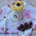 Mug cake allo yogurt greco e ciliegie