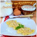 Ravioli con ricotta e confettura di fragole