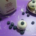 MINI CHEESECAKE AI MIRTILLI E ALOE AROMATIZZATA