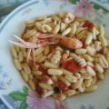 cavatelli con pomodorini e frutti di mare