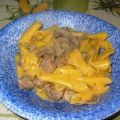 GARGANELLI FUNGHI, SALSICCIA E PHILADELPHIA