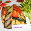 Frittata con scamorza e zucchine grigliate