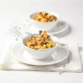 Crumble con ananas e pere