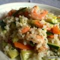 Riso con gamberi, zucchine e carote (Rice with[...]