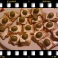CROSTINI DI PASTA SFOGLIA PHILADELPHIA e OLIVE