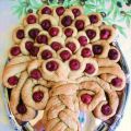 Torta di semi di girasole con ciliegie 