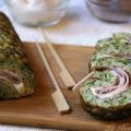 Rotolo di frittata farcito