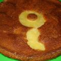 Torta con ananas e banana