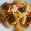 Insalata di pasta e polpette