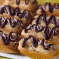 Bigne al caffè e cioccolato