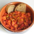 Spezzatino di seitan alla pizzaiola