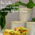 Soufflè di spinaci e caprino con crema di[...]