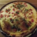 QUICHE CON GLI ULTIMI POMODORINI DELL'ORTO