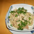 BUCATINI AL TONNO E PINOLI