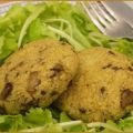 Burger di quinoa e funghi