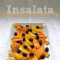 Insalata di carote e arancia