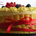 Torta Charlotte ai frutti di bosco