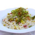 Risotto con asparagi e pecorino romano