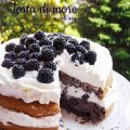 Torta di more all'acqua