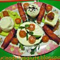 Antipasto fantasioso di formaggi