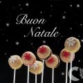 BUON NATALE!!! e lollipops di amaretti