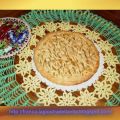 crostata con arance, pere e noci